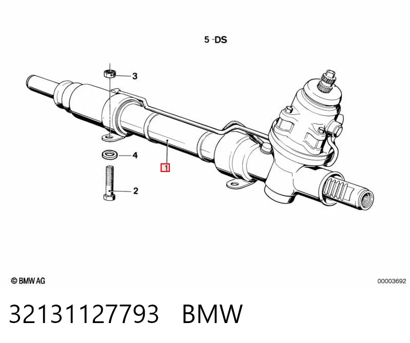 32131127793 BMW Управление рулевое в сборе