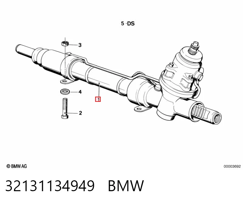 32131134949 BMW Управление рулевое в сборе