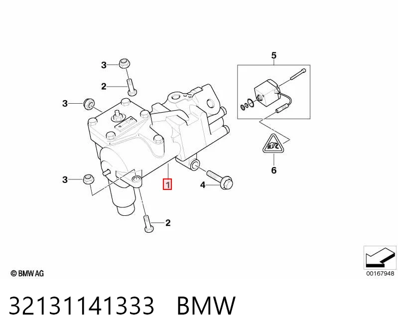 Управление рулевое в сборе на BMW 7  E38
