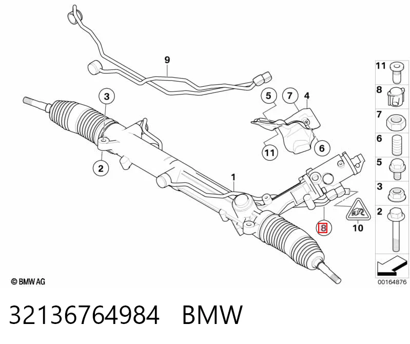 32136764984 BMW Распределитель рулевого управления