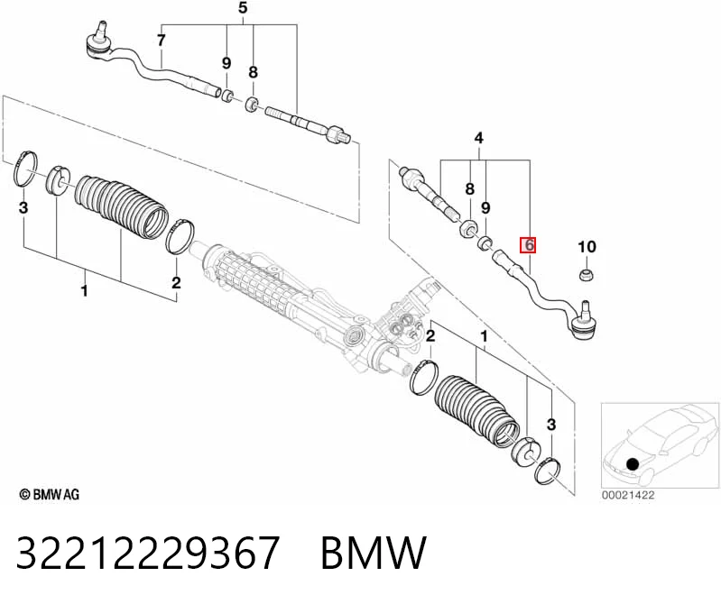 Рулевой наконечник Lemforder 27012 цена, от 21.91 USD