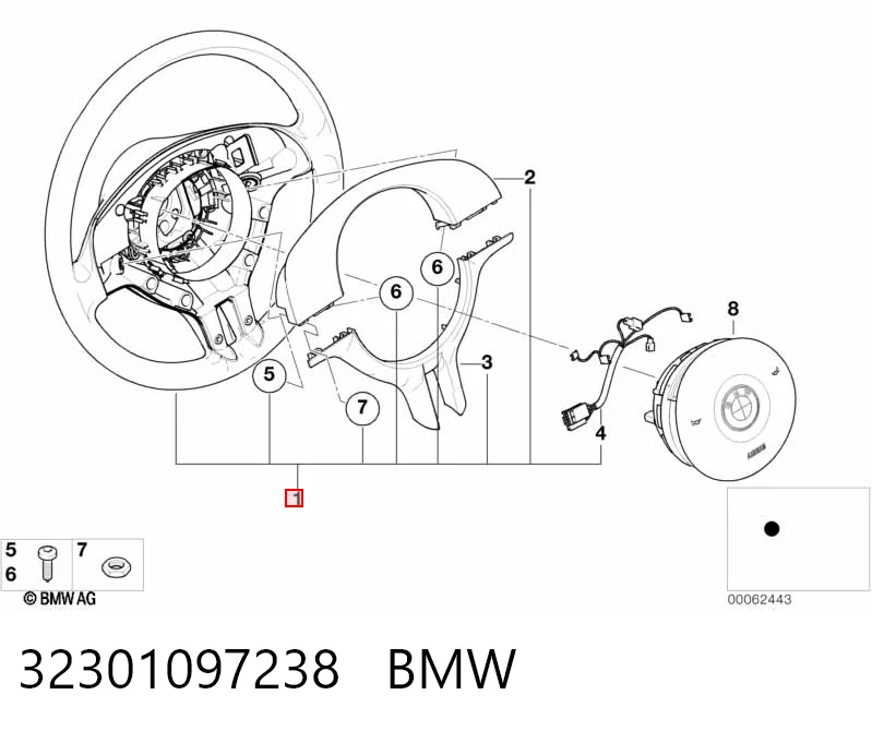  Руль BMW 3 