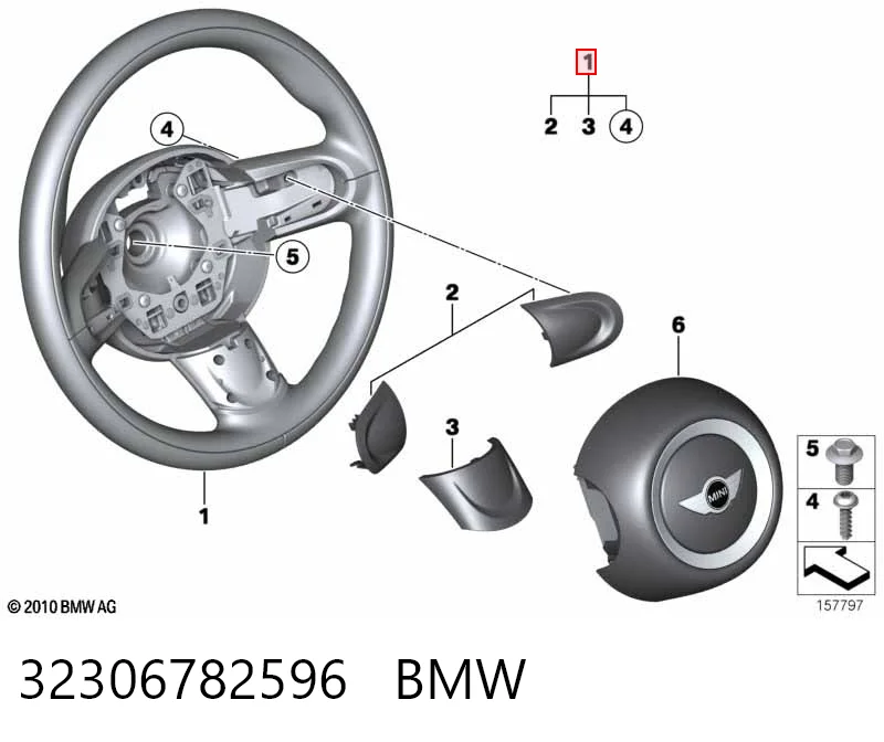 Купить Руль Мини Кантримен  R60