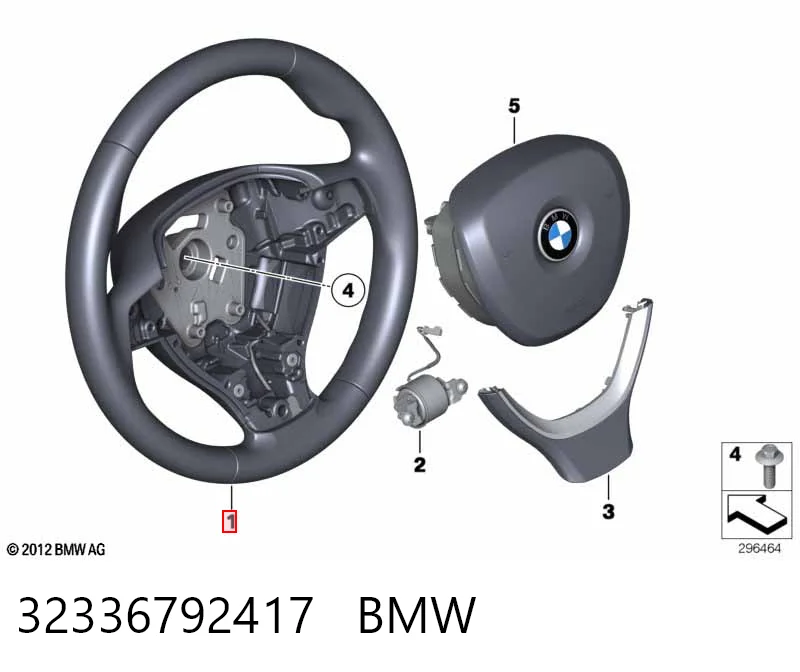  Руль BMW 7 
