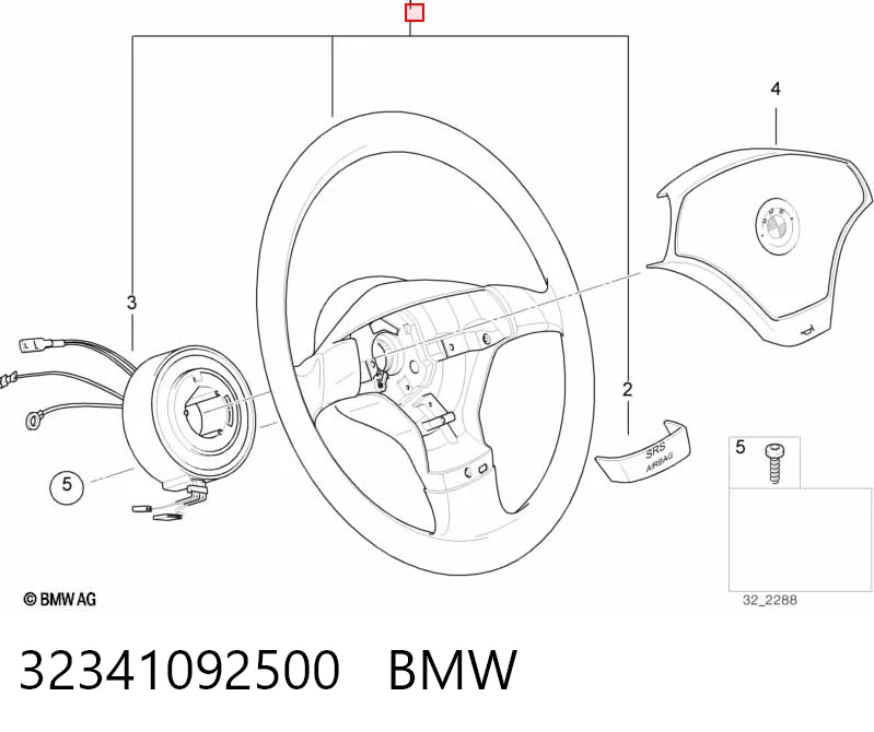Руль BMW 3 седан (E36) (1990 - 1998) цена, от 261.07 USD