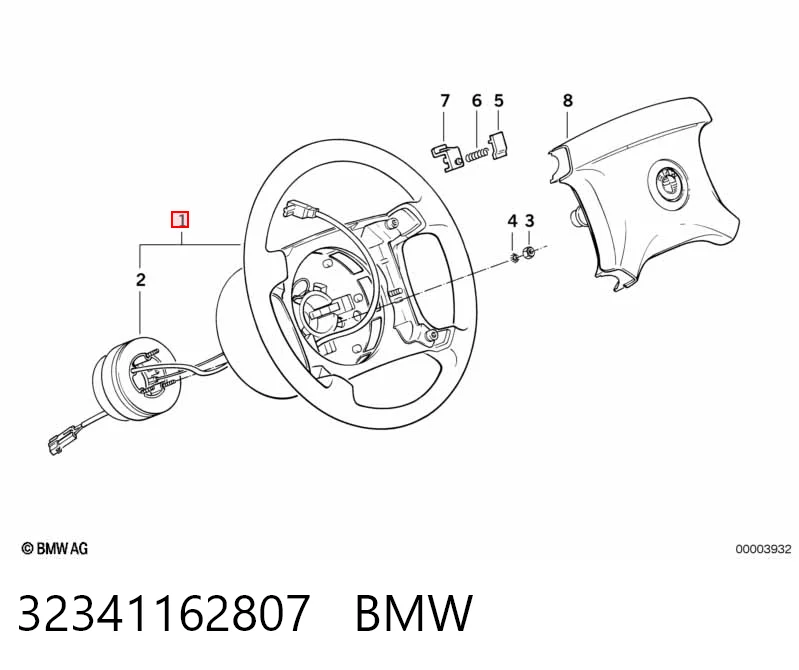  Руль BMW 5 