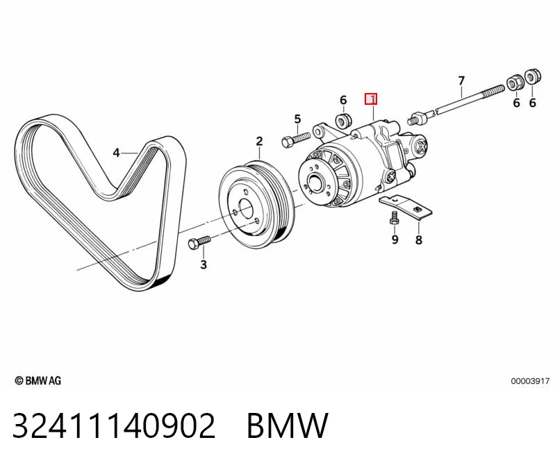 32411140902 BMW ГУР руля