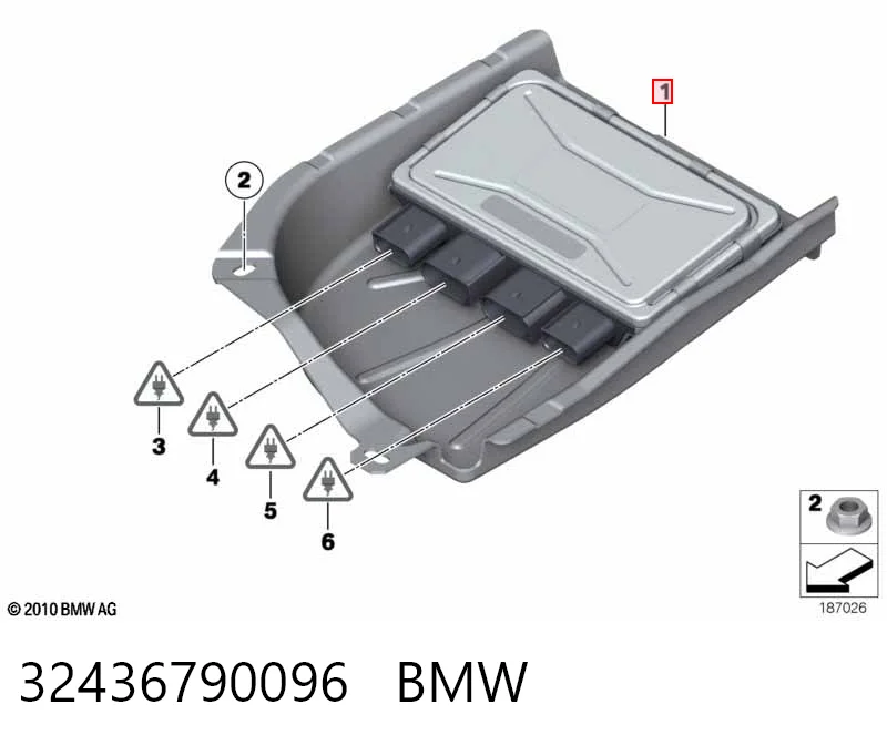 6793364 BMW ЭБУ рулевого колеса