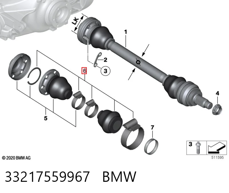 304492 GKN-Spidan Пыльник шарнира угловых скоростей наружный задний