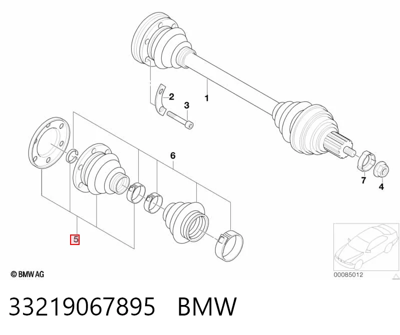 Купить 0026144 GKN-Spidan Пыльник гранаты внутренний задний