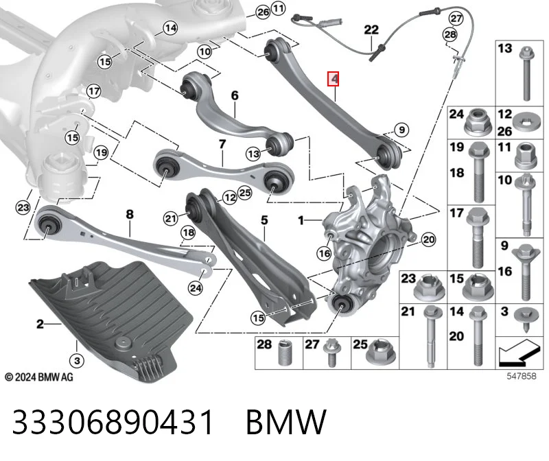 33306890431 BMW 