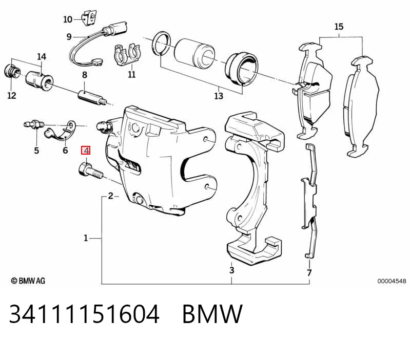 34111151604 BMW