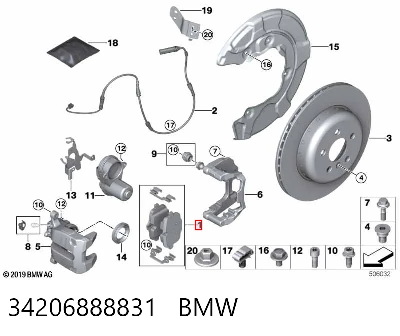 34206888831 BMW