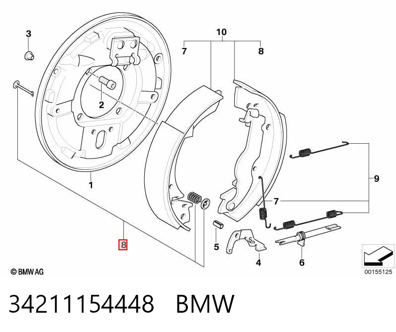 Ремкомплект тормозных колодок 646 Quick Brake