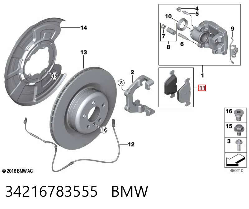 34216783555 BMW