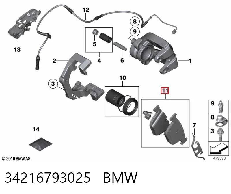 34216793025 BMW