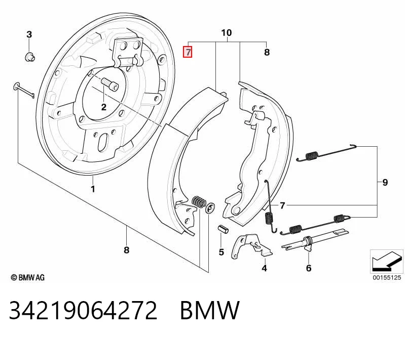 Ремкомплект тормозных колодок Quick Brake 646