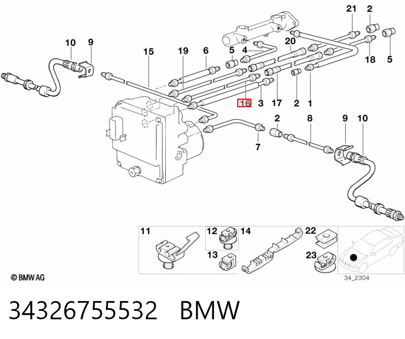 34326755532 BMW