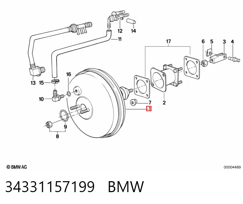 Вакуумник BMW 5 седан (E28) (1980 - 1990) цена, от 253.38 USD