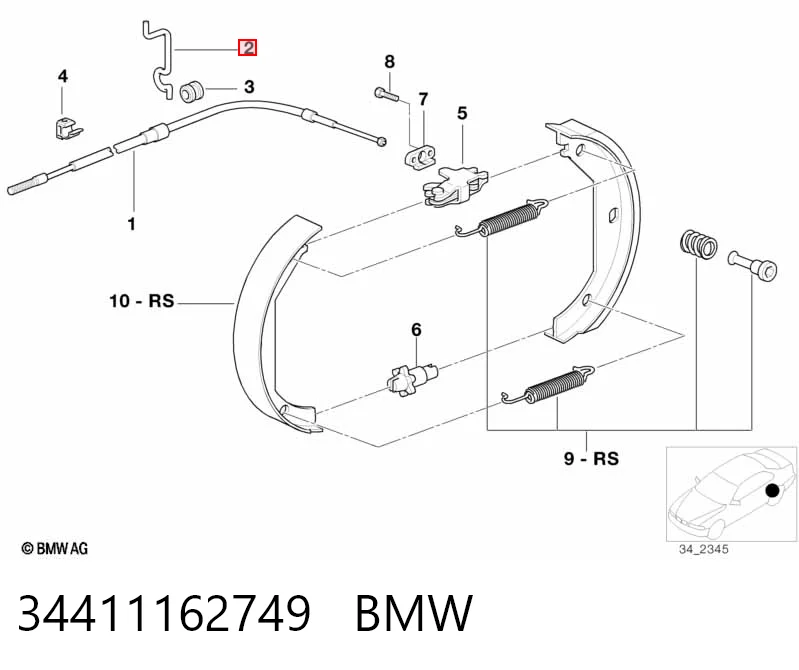 34411162749 BMW