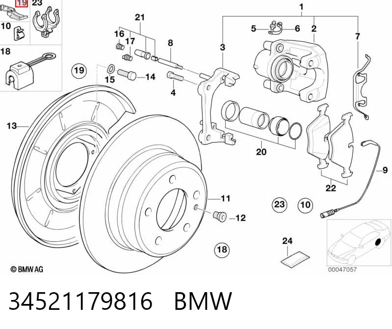 34521179816 BMW