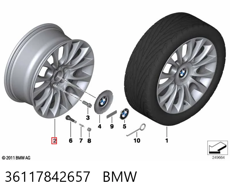 36117842657 BMW