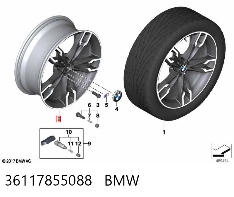 36117855088 BMW 