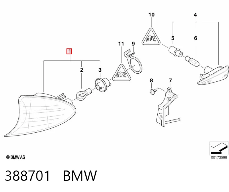 Купить FP1401K3E Depo/Loro/Abakus Поворотник левый