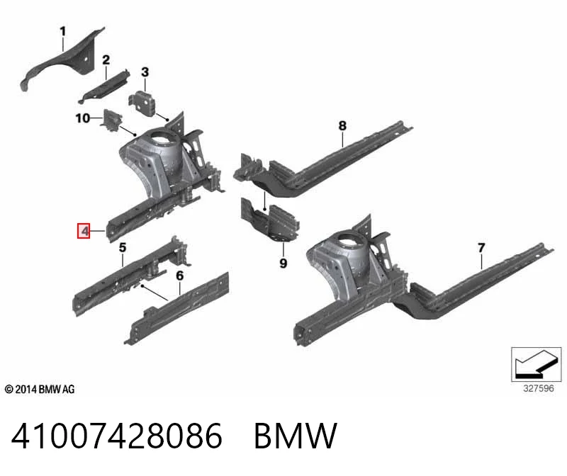 7451529 BMW ЭБУ открытия крышки багажника/двери 3-й (5-й)