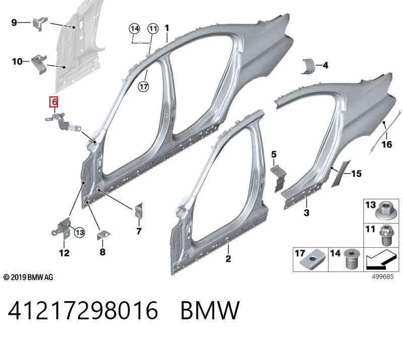 41217298016 BMW