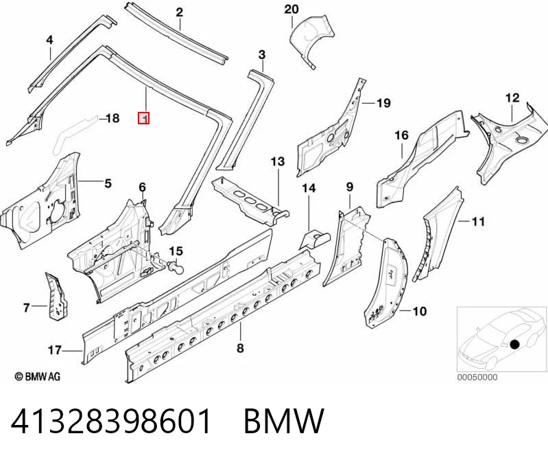 41328398601 BMW
