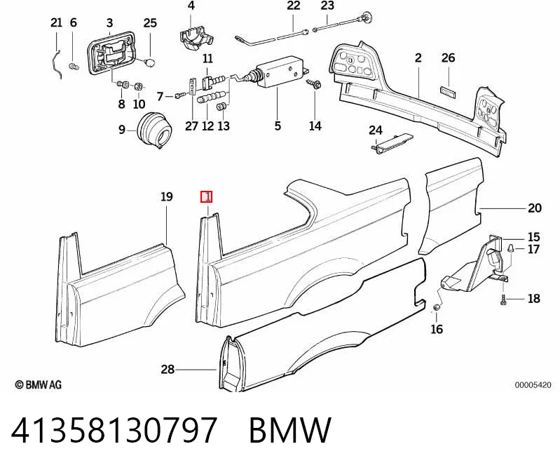 41358130797 BMW