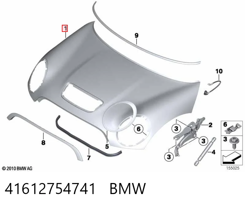 Капот Polcar 5102031 цена, от 288.84 USD