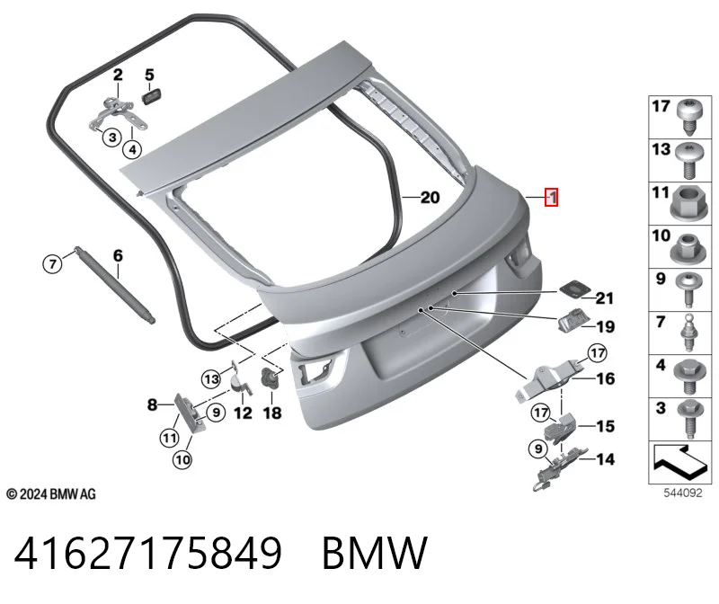 Задняя дверь на BMW X6  E71