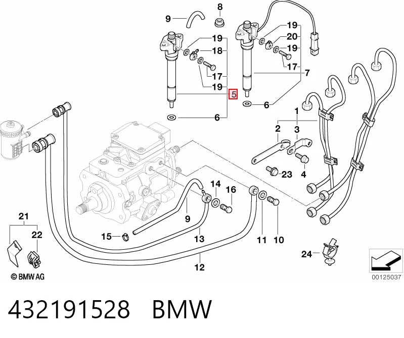 Купить 432191528 Bosch Клапанная форсунка
