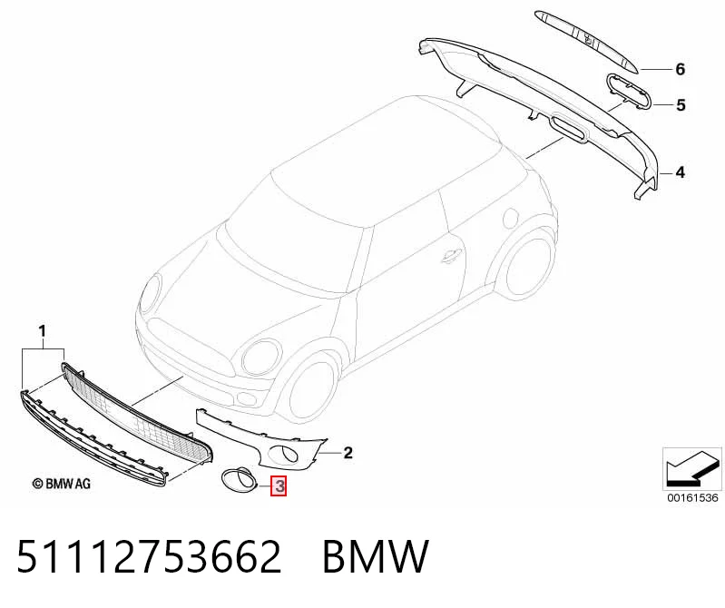  Polcar OE51112753662 цена, от 31.07 USD