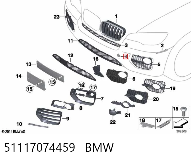 51117074459 BMW 