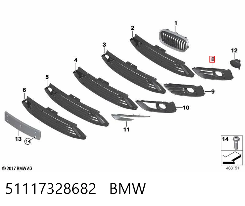 51117328682 BMW 