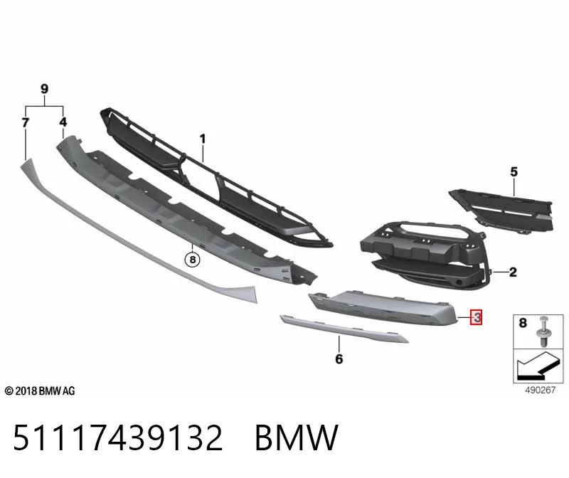 51117439132 BMW 