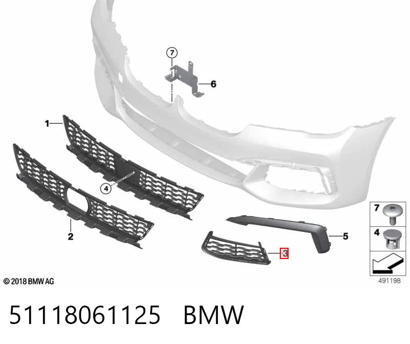 51118061125 BMW 