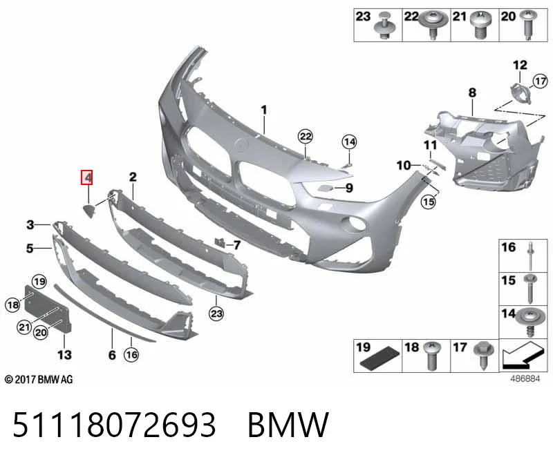 51118072693 BMW 