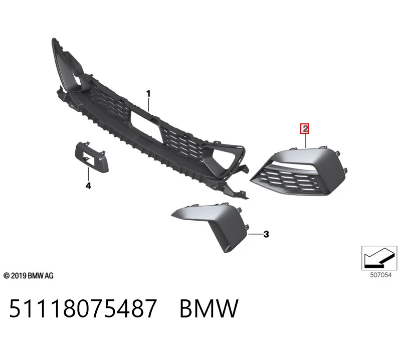 51118075487 BMW 