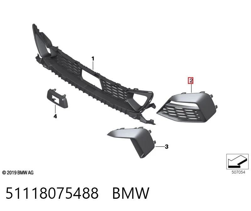 51118075488 BMW 
