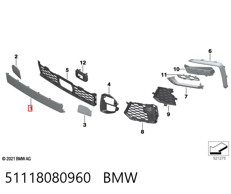 51118080960 BMW 