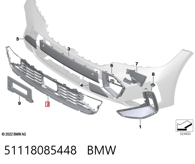 51118085448 BMW 