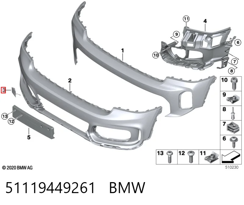 51119449261 BMW 