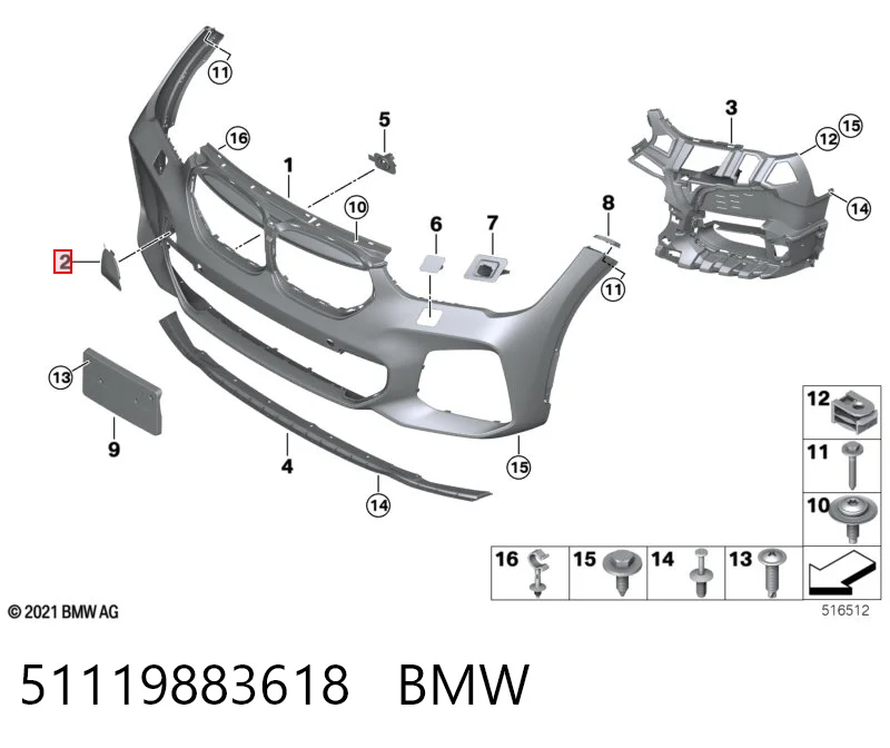 51119883618 BMW 