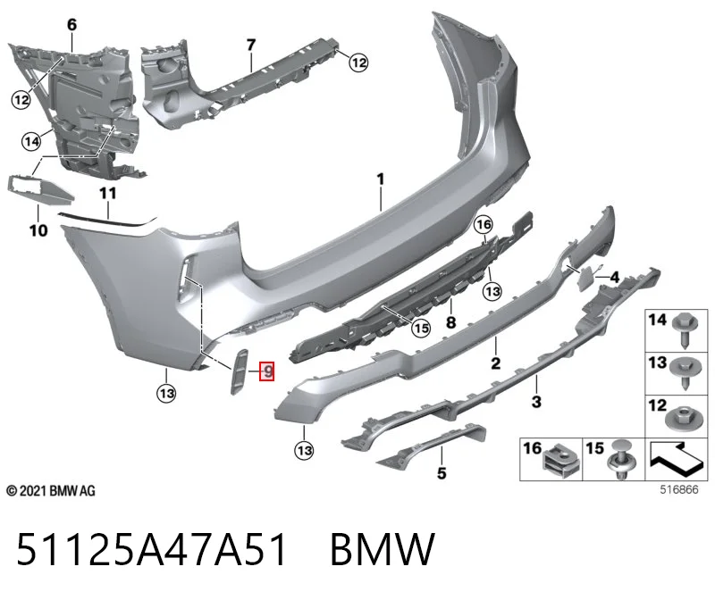 51125A47A51 BMW 