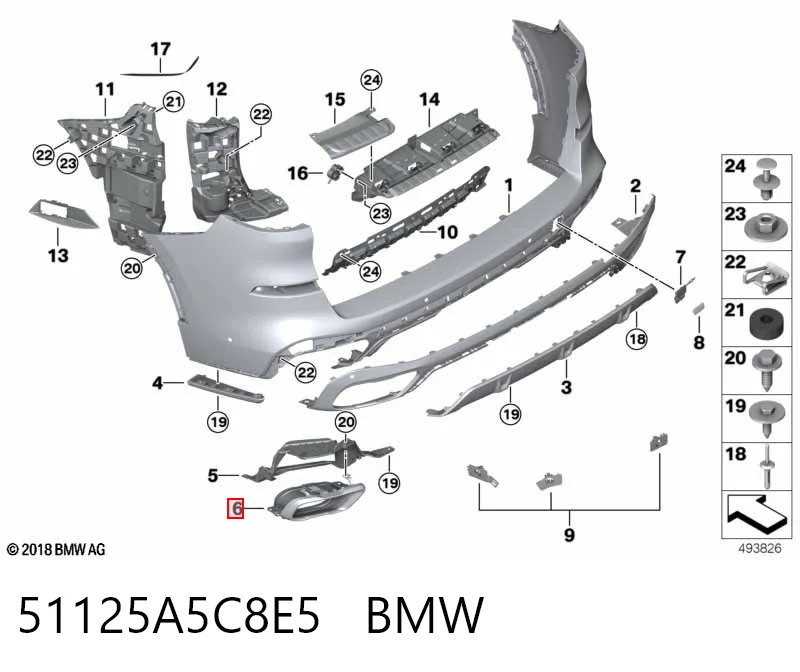 Купить 51128078671 BMW 