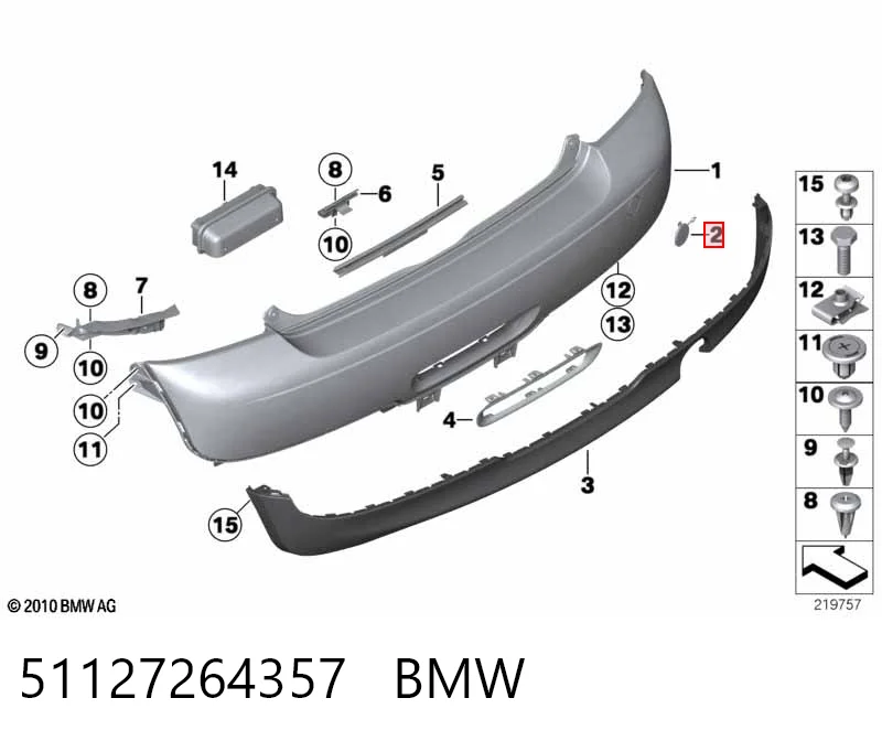 51127264357 BMW 